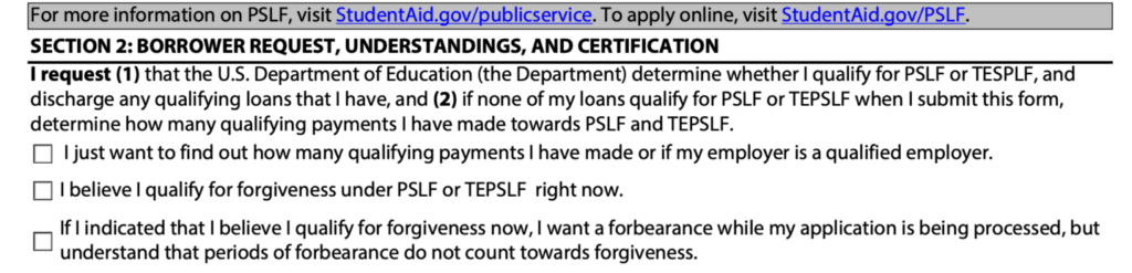 Https Myfedloan.org Employment Verification Form PSLF
